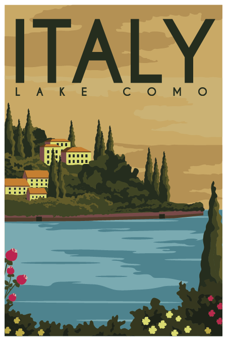 Poster - Lake Como