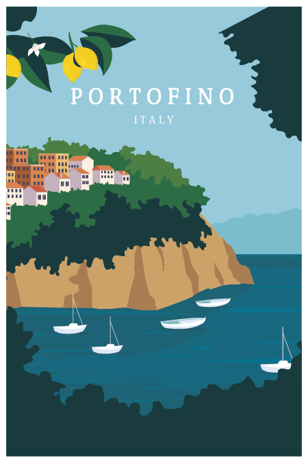 Poster - Portofino