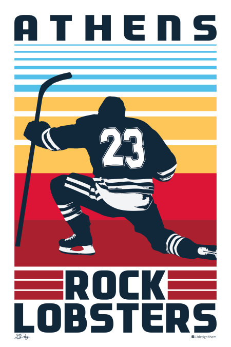 Pucks and Paws Poster - Celly