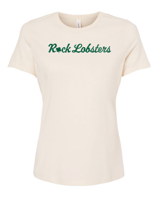 St Patty's Day Rock Lobster Ladies Crew Neck